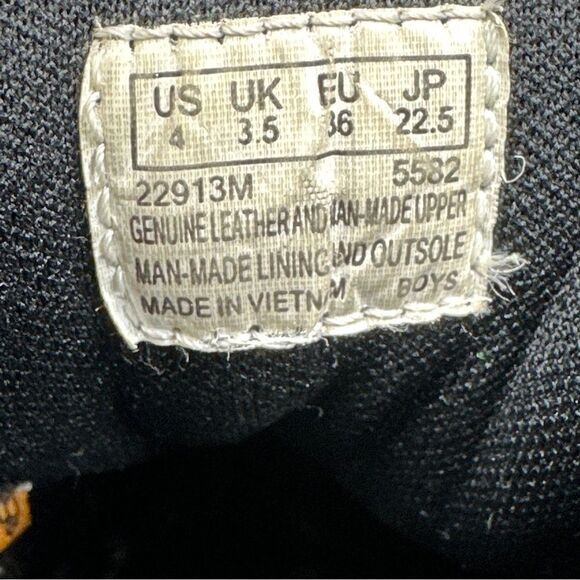 Timberland 22913M Brown Hiking Trail Ankle Boot Boy's Youth U.S. 4 - Picture 6 of 7